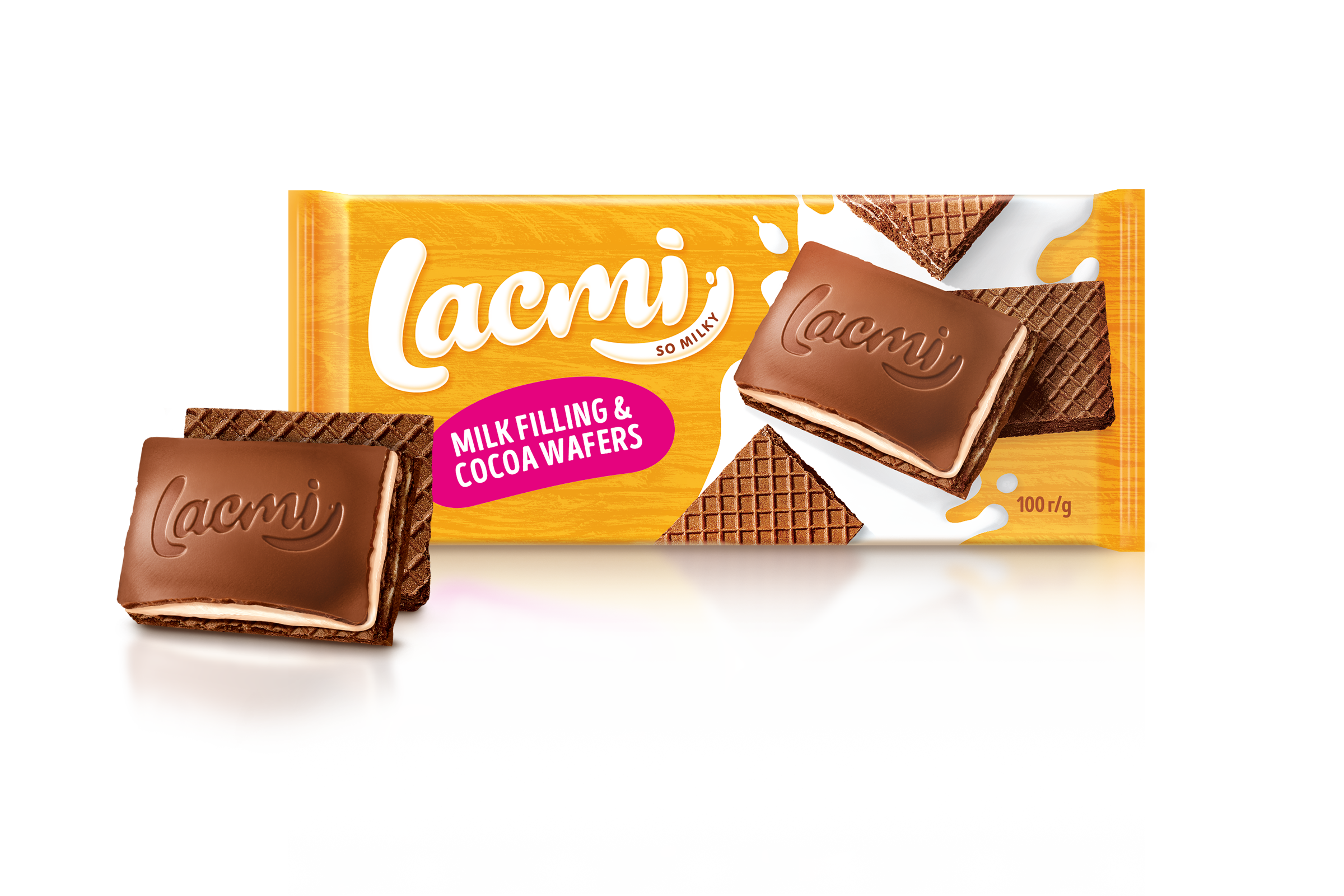 Ciocolată cu cremă de lapte și napolitane cu cacao