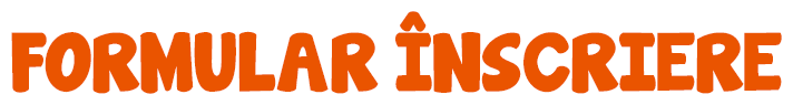 Formular inscriere